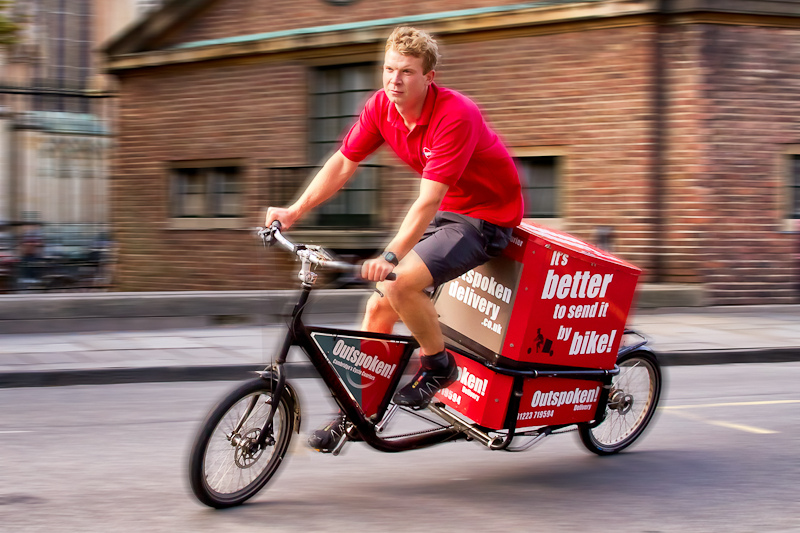 Служба доставки на велосипедах
