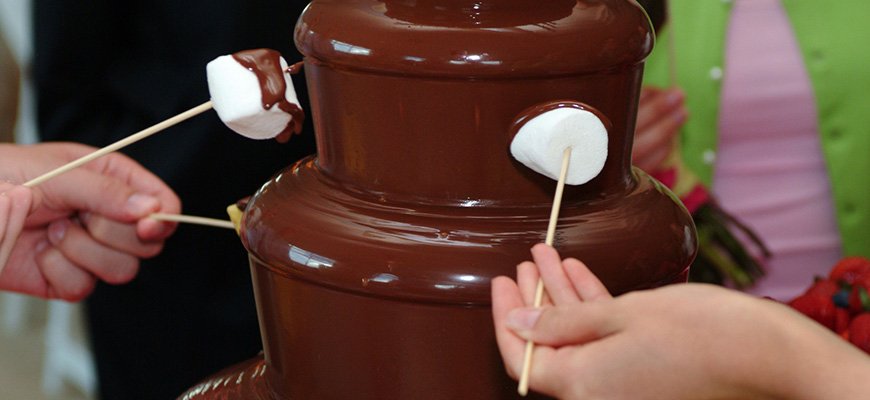 Шоколадный фонтан, идея бизнеса